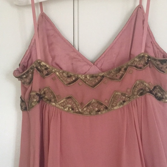 Fabulous Pink Temperley  London Silk Dress Size 6 - Picture 3 of 6